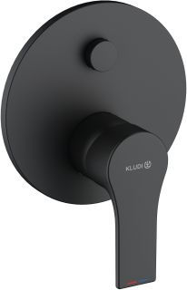 Смеситель для ванны Kludi Zenta SL 487593965 чёрный матовый